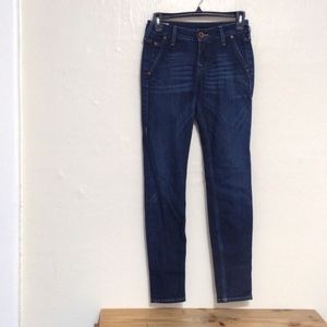 True Religion Stella Low Rise Skinny Jeans Size 24